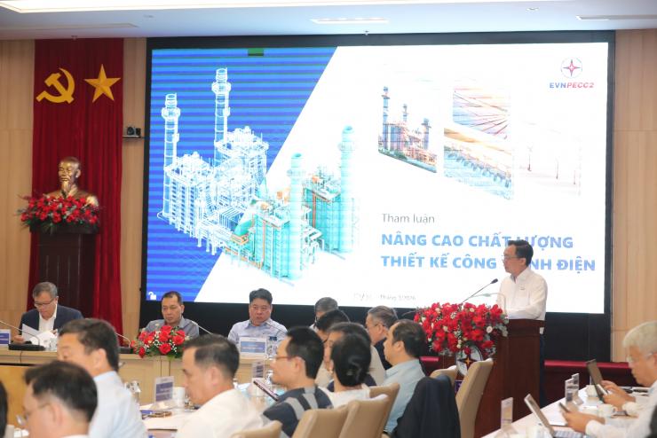 PECC2 ĐỀ XUẤT GIẢI PHÁP NÂNG CAO CHẤT LƯỢNG THIẾT KẾ CÔNG TRÌNH ĐIỆN TẠI HỘI NGHỊ TƯ VẤN EVN 2026