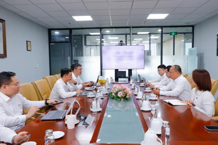 PECC2 ĐÓN TIẾP ĐOÀN CÔNG TÁC EVN TRAO ĐỔI VỀ CÔNG TÁC NGHIÊN CỨU VÀ PHÁT TRIỂN